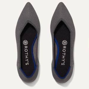 Rothy's Cloud Grey Birdseye Point